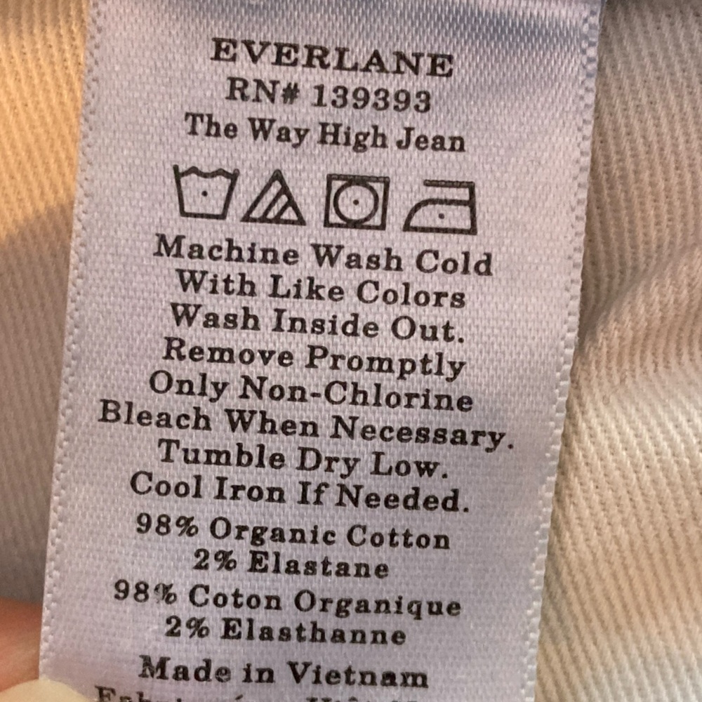 Everlane High Rise Straight Jeans in Blue - Picture 11 of 15